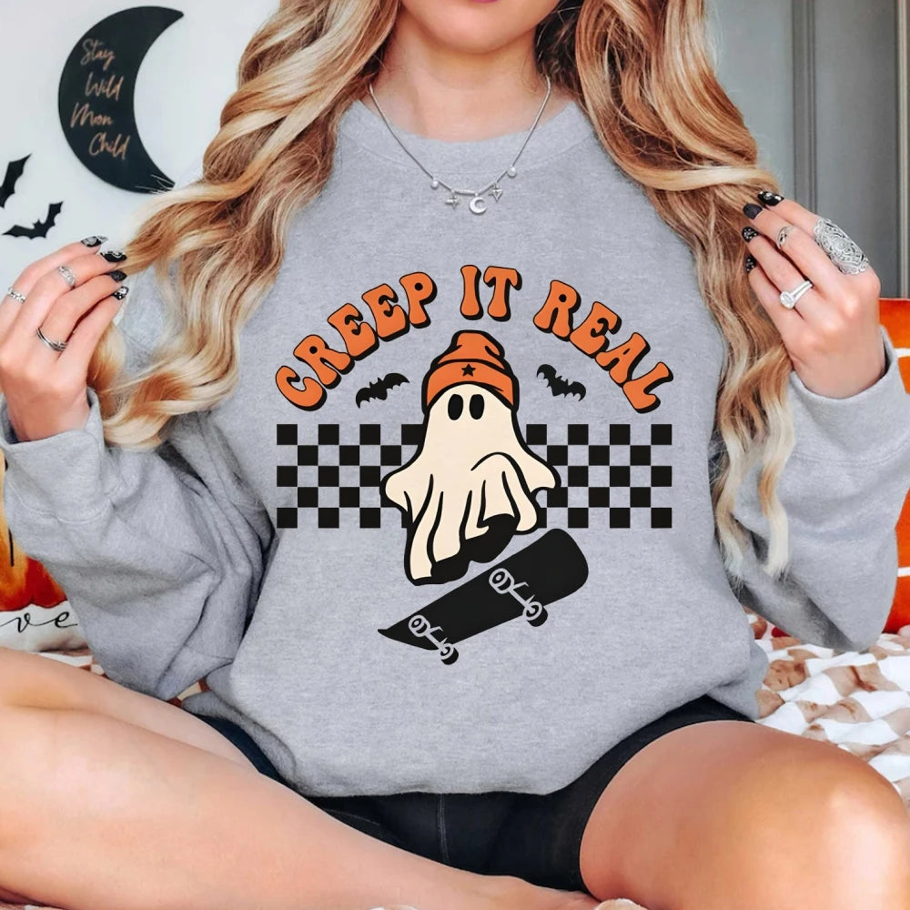 Creep It Real Ghost Sweatshirt